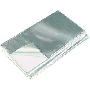 Folie reflectorizanta blat Unika, 60 x 100 cm, aluminiu, argintiu