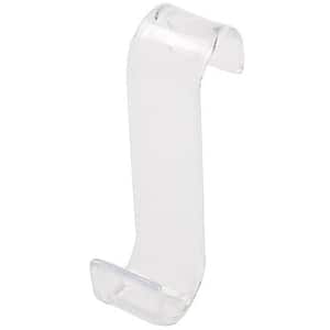 Cuier baie pentru prosop Lozon GOODHOME, 2.7 x 7 x 11.5 cm, ABS, transparent