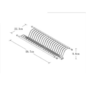 SUPORT VESELA PEBRE 60CM