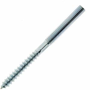 Surub lemn, M8 x 100mm, otel (vrac / Kg)
