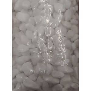 Piatra decorativa, interior-exterior, alb, 20-40 mm, 10 Kg