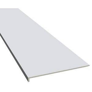 Glaf exterior VOX, PVC, 300 x 25 cm, alb