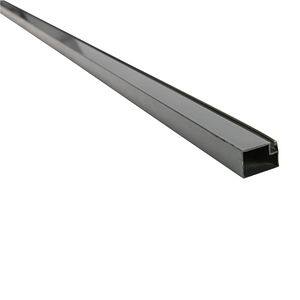 Profil plasa insecte Alleymet, aluminiu, 200 cm, gri