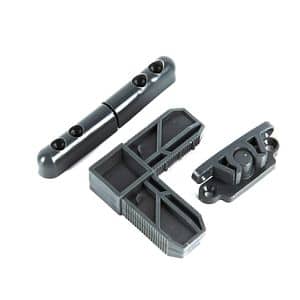 Accesorii plasa insecte Alleymet, plastic, gri