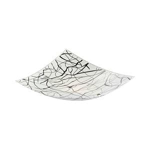 Plafoniera KLAUSEN Elysia 400 KL5811, 15W, E27, alb-negru