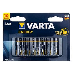 Set 10 Baterii Varta Energy Aaa