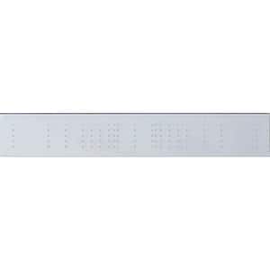 Ghidaj de gaurit GOODHOME Cicely, plastic, 50 cm, transparent
