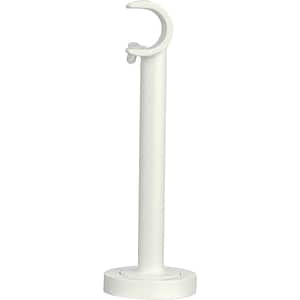 Sistem prindere perdea GOODHOME Anafi, metal, 14.8 x 4.6 cm, alb