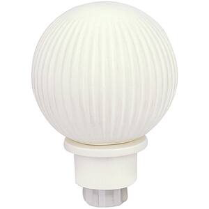 Capat galerie GOODHOME Anafi, metal, 8.2 x 0.5 cm, argintiu