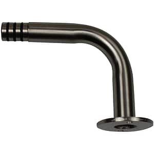 Sistem prindere draperie GOODHOME, metal, 10 x 10 cm, argintiu