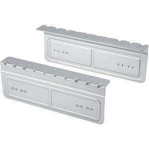 Kit pentru montaj sertar in plinta GOODHOME Soto, otel, 3.5 x 0.5 x 1.3 cm, gri