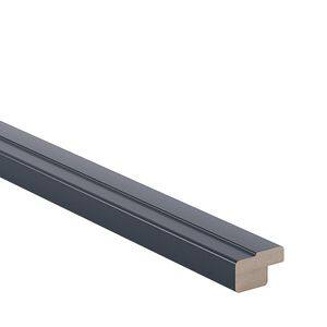 Cornisa GOODHOME Artemisia, MDF, 240 x 3.5 cm, albastru inchis