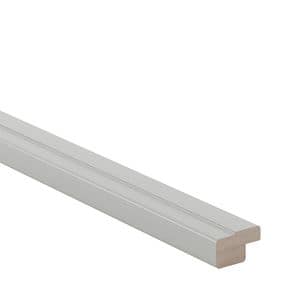 Cornisa GOODHOME Garcinia, 3.5 x 240 cm, MDF, gri mat