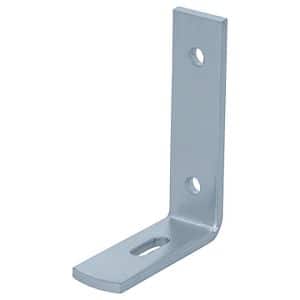 Coltar adjustabil SUKI, 80 x 65 x 20 mm, zincat alb