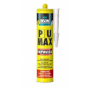 Adeziv poliuretanic pentru lemn, transparent, 310 ml  Bison PU Max Timber Express