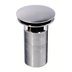 Ventil WIRQUIN quick-clack cu preaplin, 100 mm, crom