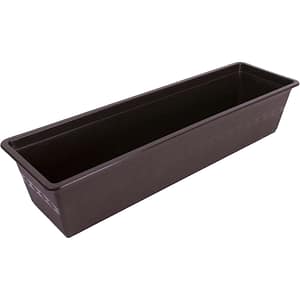 Jardiniera CARINA, plastic, 60 cm, maro