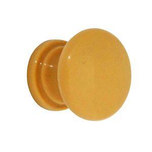 Buton usa, 32 x 27 mm, plastic, bej