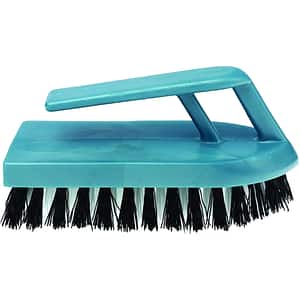 Perie cu maner pentru curatare PERIND, 15 x 6 x 3.5 cm, plastic, albastru