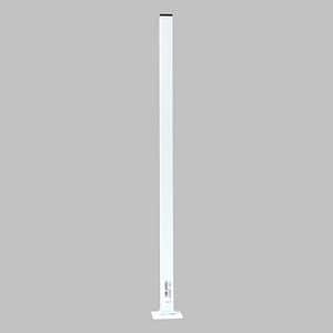 Picior patrat 25x25 h600 alb