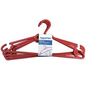 Set umerase Napochim N1, 5 buc, plastic, rosu