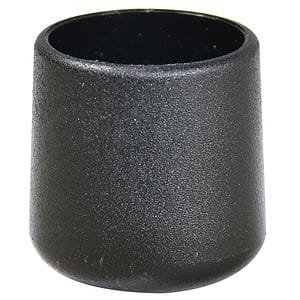 Patina picior mobila, 18 mm, 4 bucati, negru