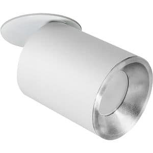 Spot LED POLUX Pallas 314116, GU10, 5.5W, alb-argintiu