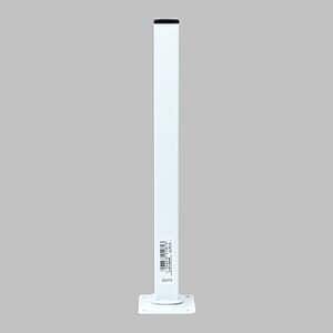 Picior patrat 25x25 h300 alb