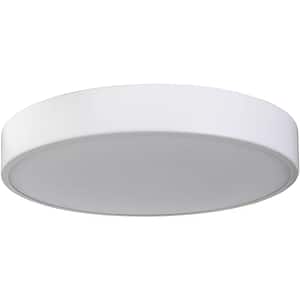 Plafoniera LED integrat Wapta GOODHOME, 40W, 1200 lm, 2700K-4000K, IP44, alb