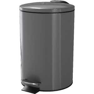 Cos gunoi pentru baie GOODHOME Koros 101058806, 3 l, rotund, otel inoxidabil, antracit