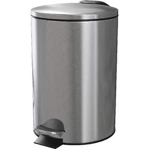 Cos gunoi pentru baie GOODHOME Koros 101058807, 3 l, rotund, otel inoxidabil, crom