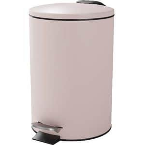 Cos gunoi pentru baie GOODHOME Koros 101058810, 3 l, rotund, otel inoxidabil, roz