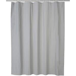 Perdea dus Drina GoodHome, poliester, 180x200 cm, gri