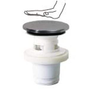 Ventil pentru lavoar WIRQUIN quick-clack, racord 1; 1/4, argintiu