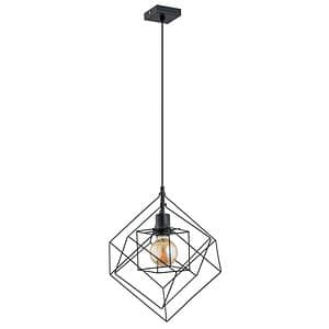 Lustra tip pendul, Negru, 60 W, 1 x E27  Alfa Conti