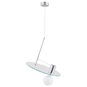 Lustra tip pendul, Negru/Alb, 60 W, 1 x E27  Alfa Osw