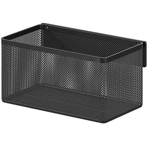 Cosulet de dus GOODHOME Elland 101124616, 20x12x10.8 cm, negru