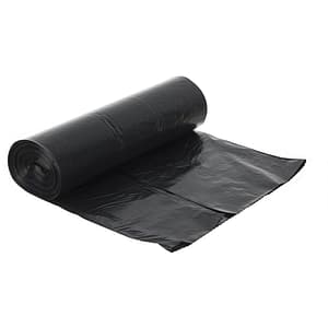 Saci menajeri PLASTINA, 10 bucati, 240 l, negru
