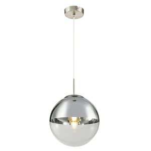 Lustra tip pendul, Argintiu, 60 W, 1 x E27  Globo Varus