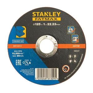 Disc taiere metal STANLEY Fatmax STA32637-QZ, 125 x 22.2 x 1 mm