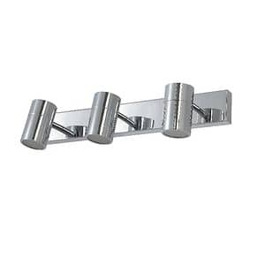 Spot GOODHOME Tellot, 3 x 5W, IP44, argintiu