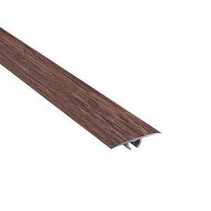 Profil de trecere GOODHOME, aluminiu, 93 x 3 cm, maro