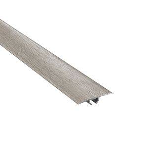 Profil de trecere GOODHOME, aluminiu, 93 x 3 cm, crem