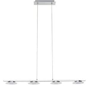 Lustra tip pendul GoodHome Giedi, 20 W, Argintiu