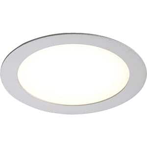 Spot LED incastrat Colours Octave, rotund, argintiu, 10 W, 850 lm, IP20
