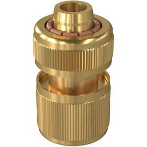Conector furtun VERVE, 1/2, 5/8, auriu