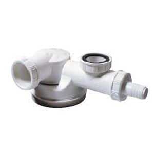 Sifon extraplat Wirquin TM100040, pentru chiuvete cu 1 cuva, 40 mm