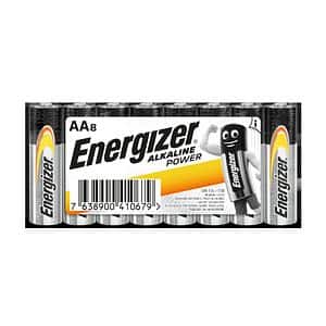 Baterii alcaline AA ENERGIZER, 8 bucati