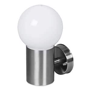 Lampa gradina ERSTE Amazon, E27, 11W, IP44, otel si plastic, crom