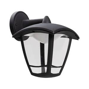 Lampa de exterior FABI MEPHISTO Erste EL0058668, LED, 8W, IP44, 4000K, plastic, negru mat